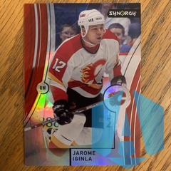 2021-22 UD Synergy Red Legends #71 Jarome Iginla - Calgary Flames
